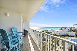 Condo, 2 Bedrooms | Property grounds - SeaCrest 503 - Breathtaking Views on the Quiet End of Okaloosa Island 2 Bedroom Condo by RedAwning (Fort Walton Beach)