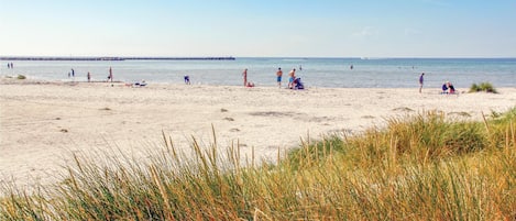 Vlak bij het strand