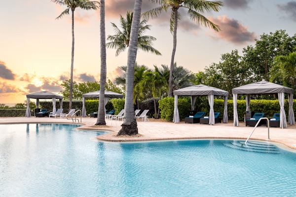 Relax and let your cares drift away at the Oasis Cay pool area reserved for guests 21 years of age and older.