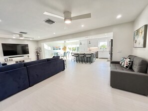 Smart TV, stereo, printers
