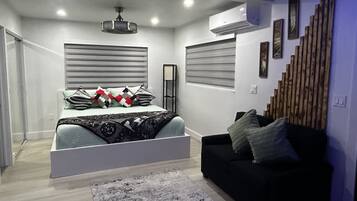 1 多间卧室、熨斗/熨衣板、免费 WiFi、床单