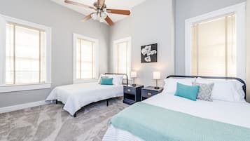 4 chambres, accès au Wi-Fi (inclus), literie fournie