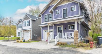 Blueberry Beach House indoor pool, hot tub