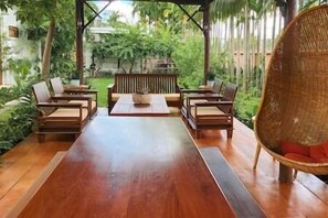 Udendørs spisemuligheder