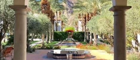 Overnattingsstedets uteområder