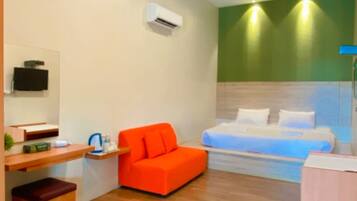 Deluxe Room | Langsir/tirai gelap terus, kalis bunyi, seterika/papan seterika