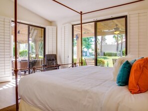 3 bedrooms, in-room safe, iron/ironing board, travel crib