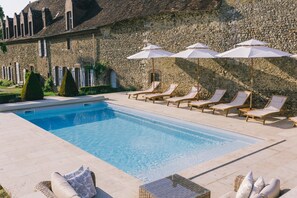 Classic Cottage, Patio, Garden View | Private pool - Le Prieuré du Preux (Sepeaux)