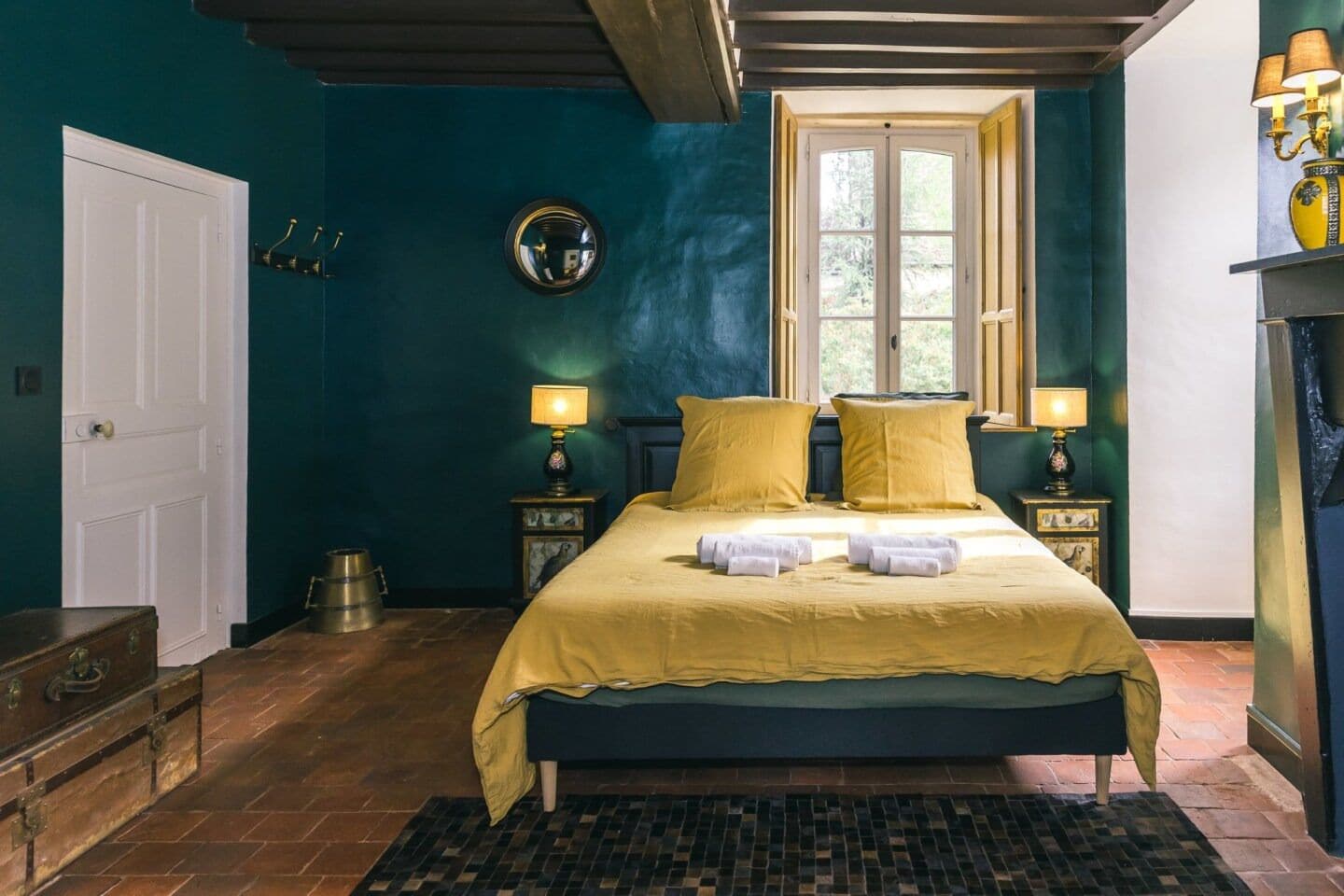 Junior-Zimmer, Gartenblick