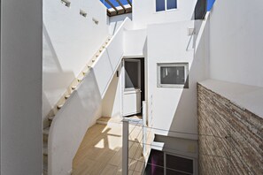 Stylish multi-level residence with access and a contemporary design.