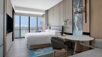 Down duvets, minibar, in-room safe, individually decorated