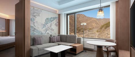 55-inch TV with satellite channels