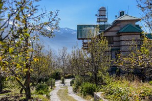Overnattingsstedets uteområder