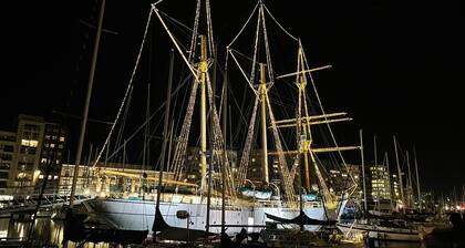 Renovated civilian house in center of Ostend near marina