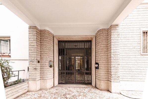 Fassade der Unterkunft