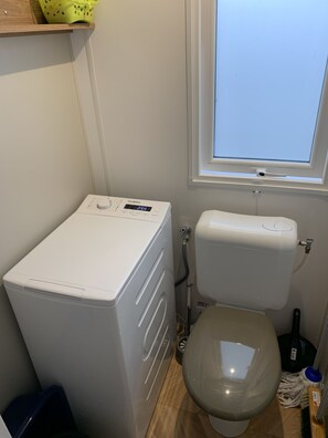 Shower, hair dryer