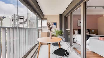 Superior Apartment, 1 Double Bed | Balcony