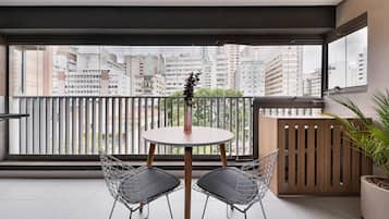 Superior Apartment, 1 Bedroom (Double Bed) | Balcony
