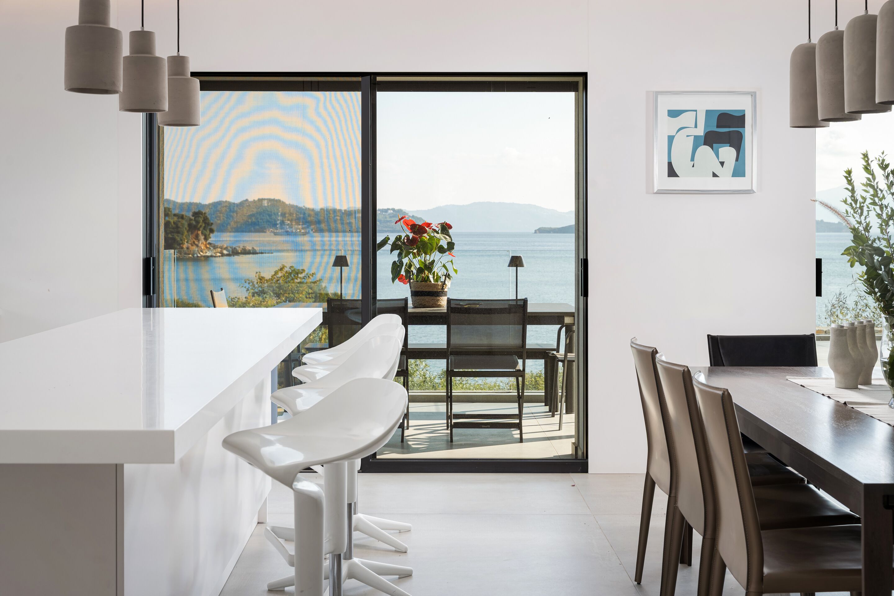 Royal Villa | Private kitchen | Fridge, microwave, oven, stovetop