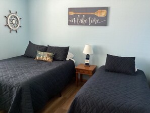 4 bedrooms, iron/ironing board, free WiFi, bed sheets