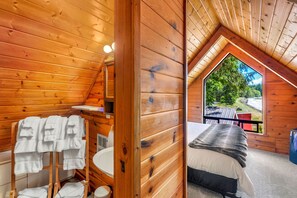 1 habitación y ropa de cama 