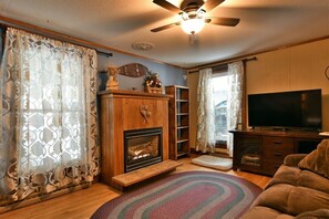 智能电视、壁炉