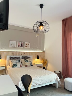1 Schlafzimmer, Schreibtisch, Bügeleisen/Bügelbrett, kostenloses WLAN