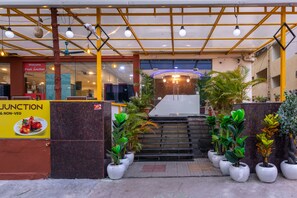 Facciata della struttura