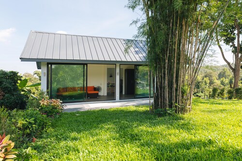 Zen Garden House Cozy Living Room Relaxing Greetings Garden