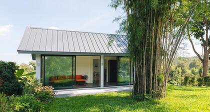 Zen Garden House Cozy Living Room Relaxing Greetings Garden