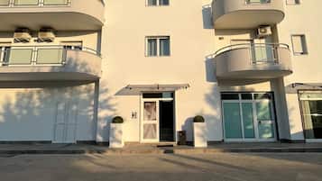 Fassade der Unterkunft