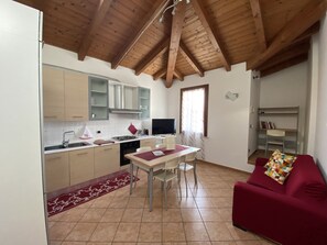 Living area - Apartment "The Attic" (Cerea)