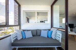TV, offices - Breezy Kings Beach Apartment with Ocean Views (Kings Beach)