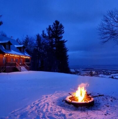 Vue exceptionnelle sur le St-Laurent