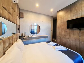 Chambre Standard | Draps en coton égyptien, literie de qualité