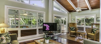 Haena Place, Walk to the Beach! Tropical Paradise TVNC #4232