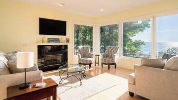 智能电视、壁炉