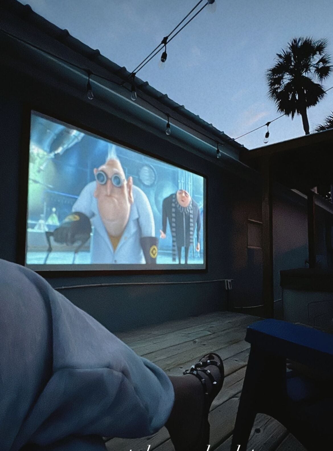 Näkymä majoituspaikasta