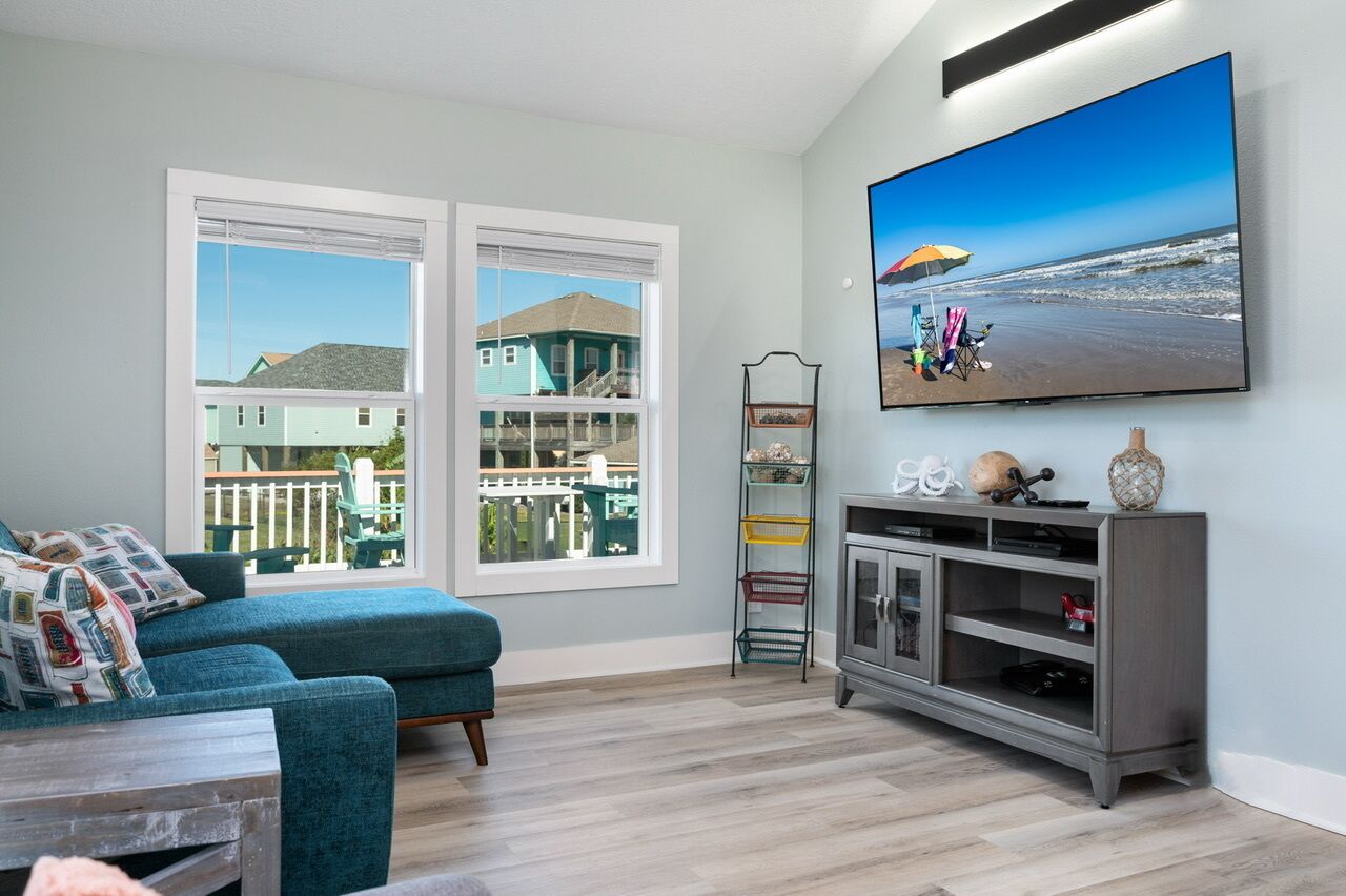 Smart TV, video games, DVD player, table tennis