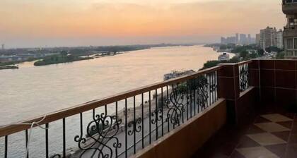 Nile view apartment in Maadi Cairo