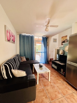 Een televisie, videogames, een dvd-speler en boeken