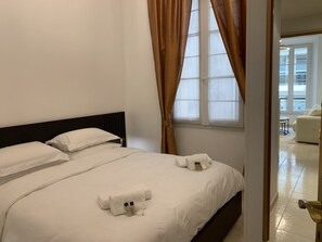 1 bedroom, iron/ironing board, free WiFi, bed sheets