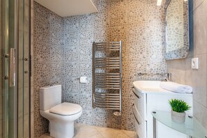 Shower, hair dryer