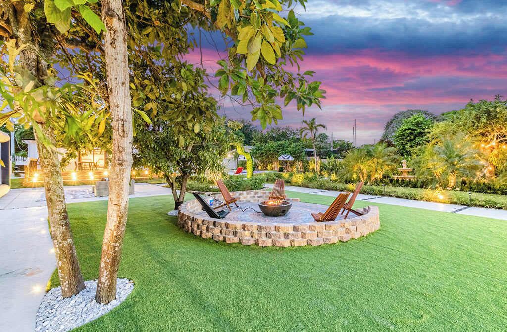 Jardines del alojamiento