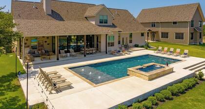 Epic 12BR Retreat | Resort-Style Living w/ Pool & Theater Near Jester King