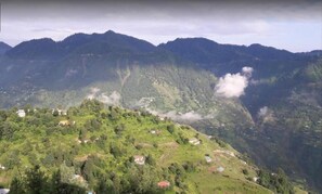 Vue sur la montagne