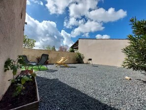 Terrace/patio - La Maisonnette du Marais - 1 à 6 Pers (Doix lès Fontaines)