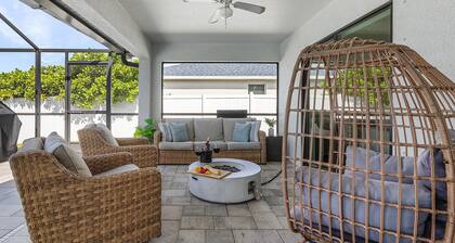 4-Bedroom Waterfront Family Retreat with Heated Pool & Game Room