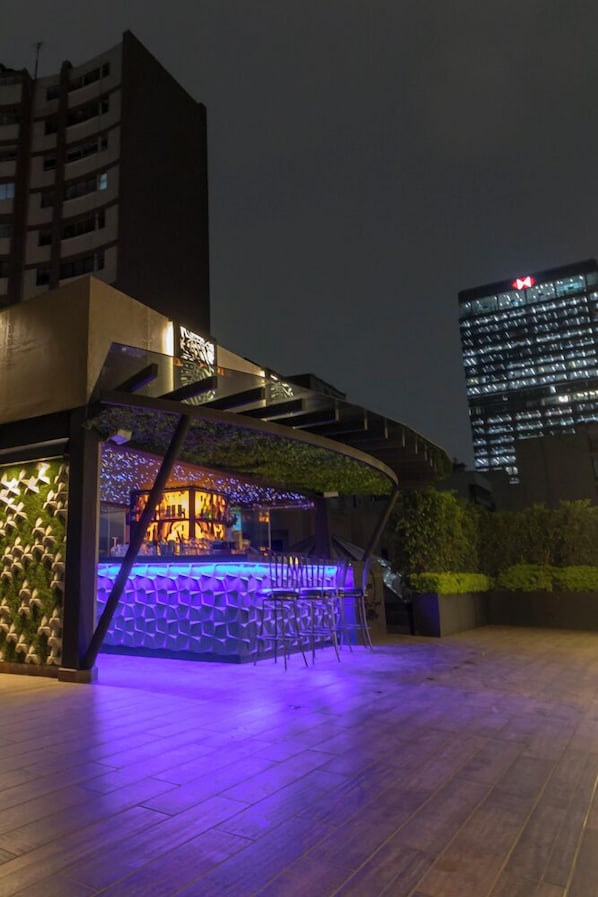Terrasse sur le toit