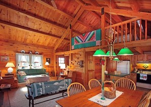 Interior - Poconos Log Cabin Getaway (Lehighton)